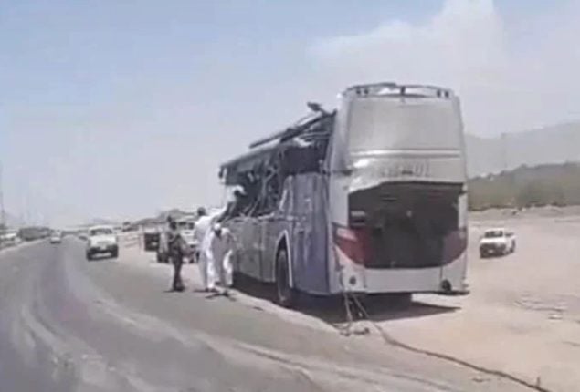 Five Pakistani Umrah pilgrims killed in Saudi bus accident