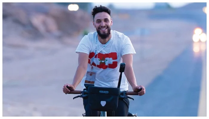 Belgian youth arrives in Saudi Arabia for Hajj after epic journey by bicycle