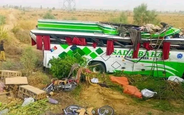 4 die, 18 others injured in tragic road accident in Sibi