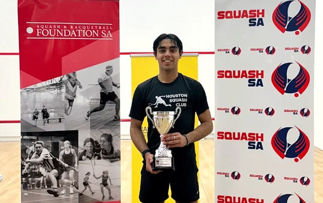 Pakistan’s Ashab Irfan wins South Australian Open Squash Championship