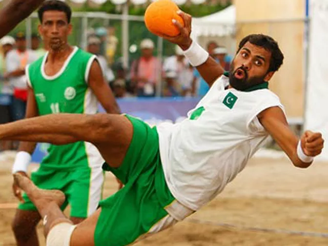 Pakistan reaches semi-final of Asian Beach Handball Championship