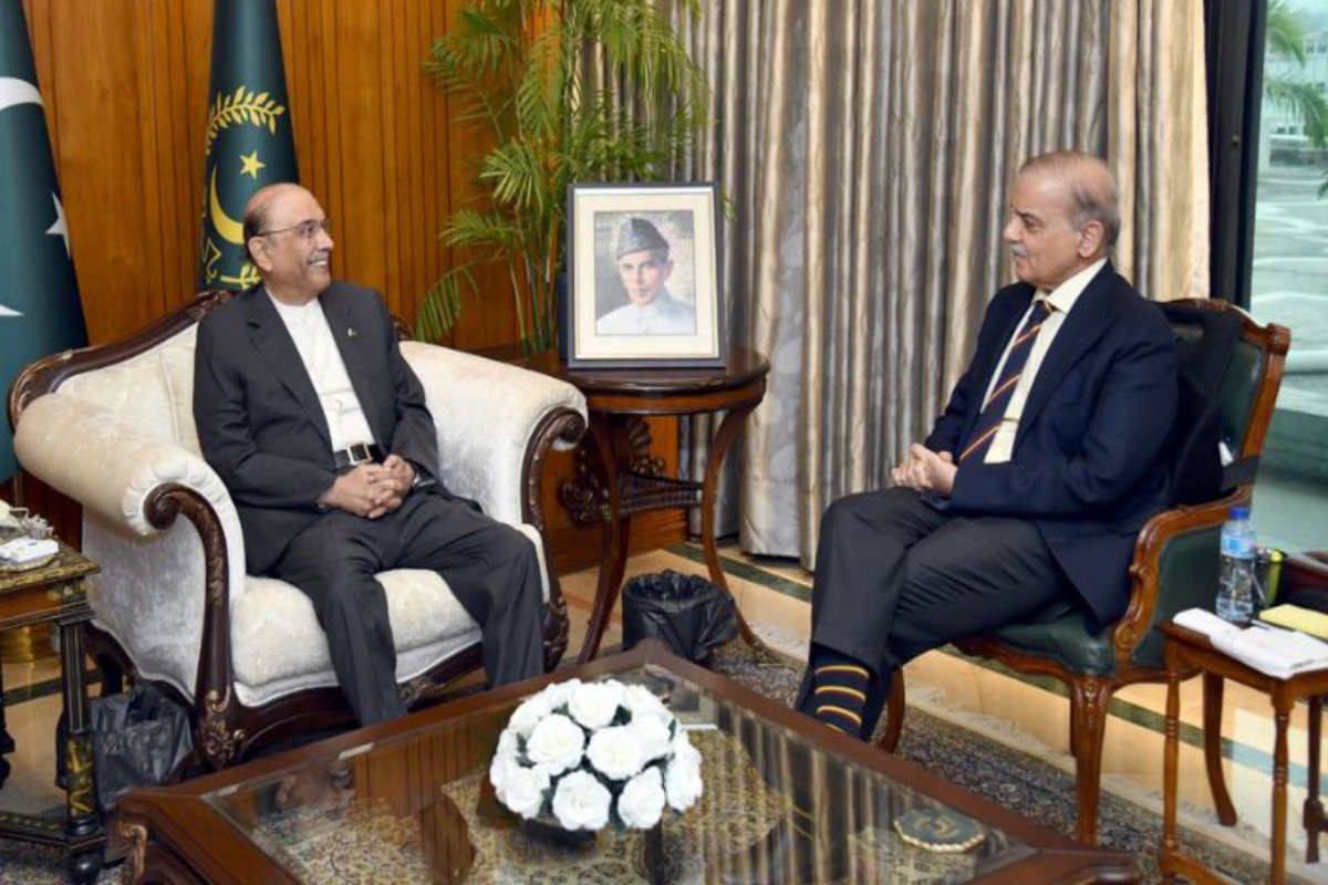President Zardari & PM Shehbaz discuss security situation