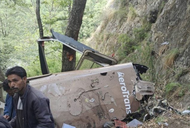 Six killed as RAW helicopter crashes in Uttarakhand