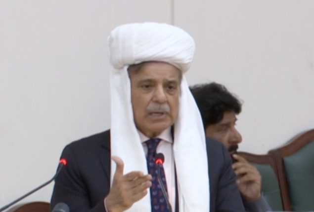 Prime Minister Shehbaz Sharif vows to defeat terrorists, eliminate illegal activities