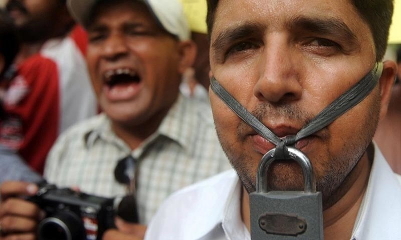 Pakistan declines in Press Freedom Index from 152 to 158