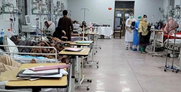 Congo patient admitted to Fatima Jinnah Hospital Quetta