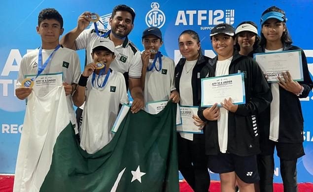Pakistan and Sri Lanka crowned joint U12 Tennis champs