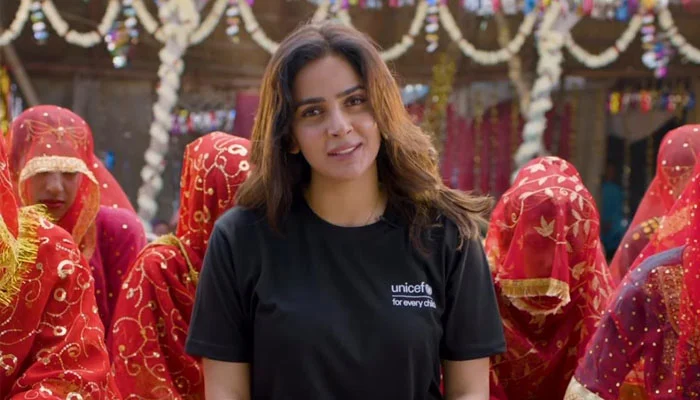 Saba Qamar joins UNICEF in fight against child marriage