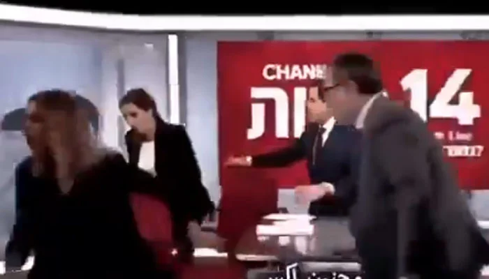 Just Sirens and Israel Ran? Live TV show abandoned in panic