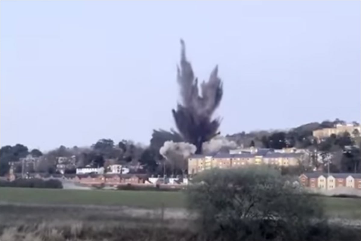 US Air base in Japan hit by explosion, four people injured