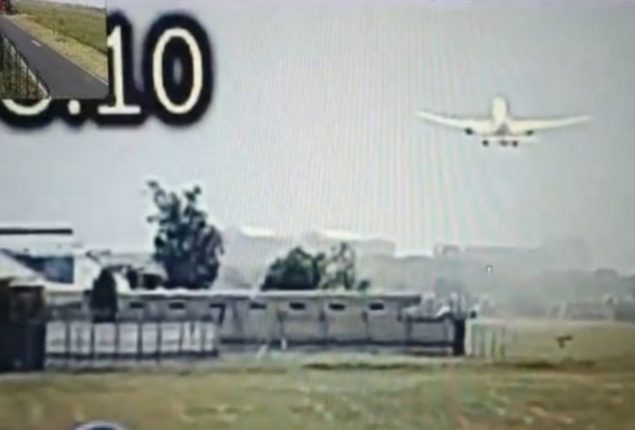 Video shows Indian plane crashing seconds after takeoff