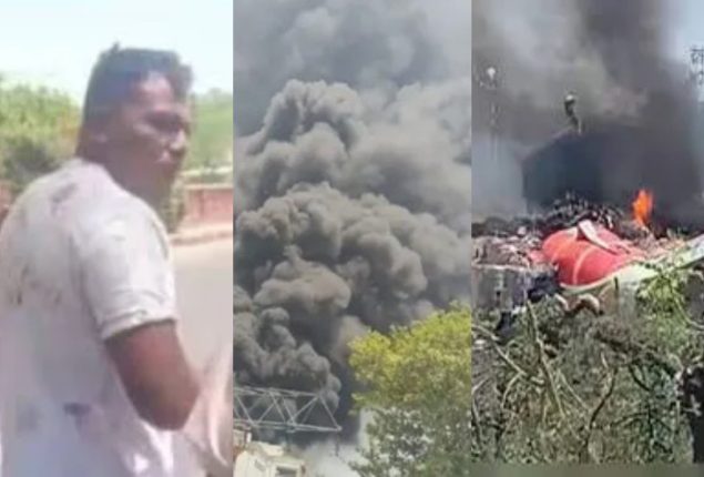 Indian Plane Crash: Male passenger jumps from emergency exit and survives miraculously