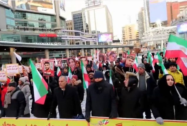 Iranian community in Canada demands ceasefire in Middle East
