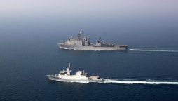 Italian Navy Ship participates in Bilateral exercise with Pakistan Navy