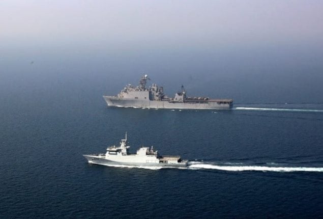 Italian Navy Ship participates in Bilateral exercise with Pakistan Navy