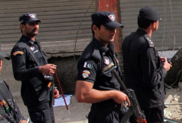 Two policemen martyred in Swabi firing incident