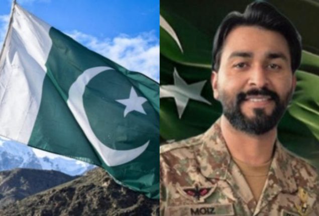 Who was Shaheed Major Moeez Abbas? What was his historic achievement?