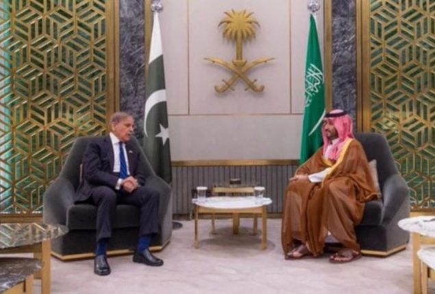 Shehbaz Sharif calls Prince Mohammed bin Salman, praises to support peace in Middle East