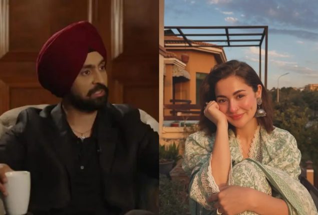 Diljit Dosanjh shares his experience working with Hania Aamir