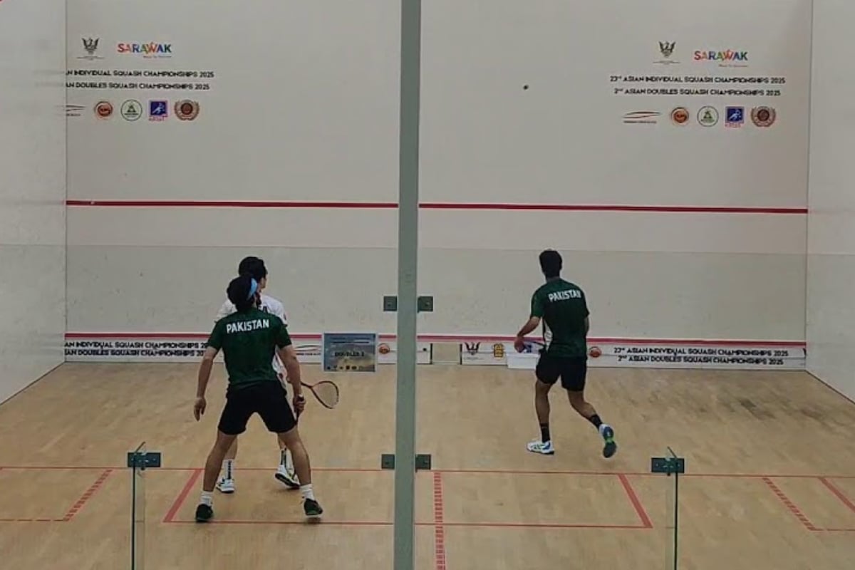 Pakistan will face India in Asian Doubles Squash finals Pakistan will face India in Asian Doubles Squash finals