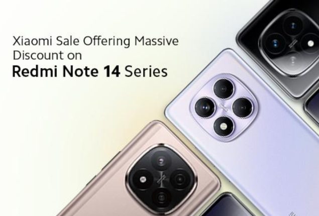 Xiaomi Sale Offering Massive Discount on Redmi Note 14 Series