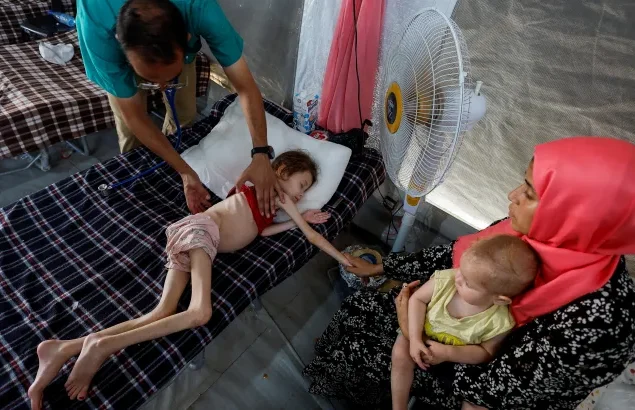 66 children starve to death in Gaza