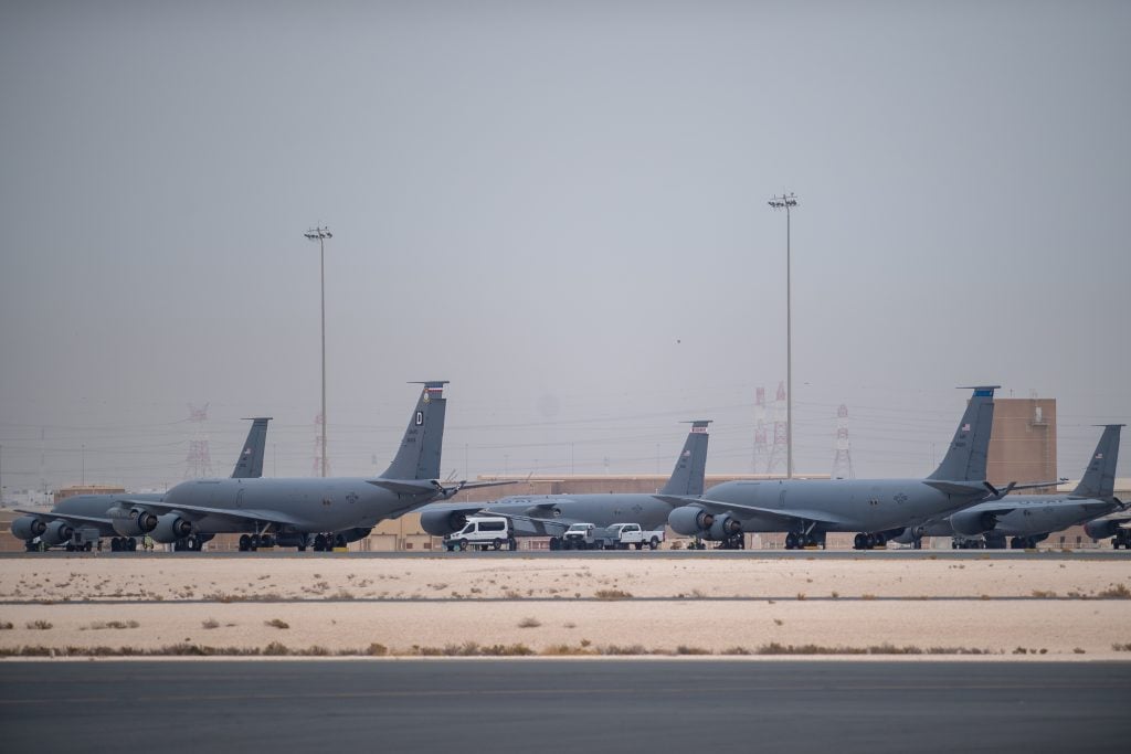 US Military presence in Middle East
