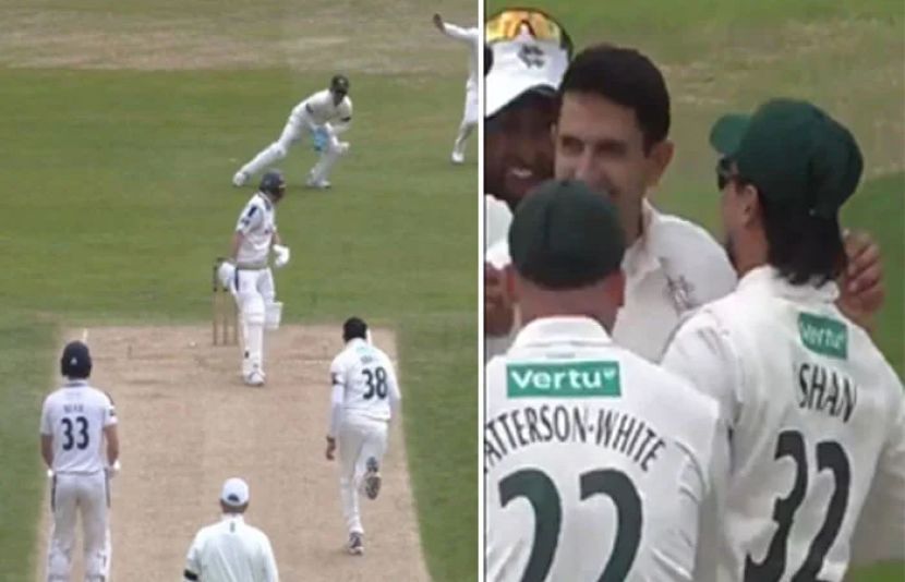 Pakistani, Indian Cricketers' Celebration Goes Viral in UK Pakistani, Indian Cricketers' Celebration Goes Viral in UK