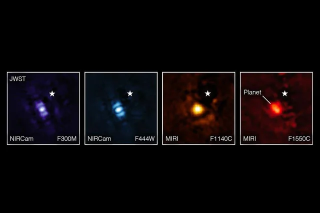 James Webb Telescope achieves first direct exoplanet image