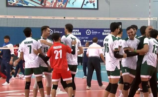 Asian Volleyball Showdown Pakistan and china