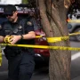 Delivery van catches fire in Washington DC, black smoke visible for miles