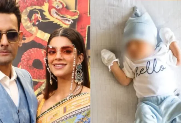 Sanam Saeed and Mohib Mirza welcomes Vali Hasan Mirza