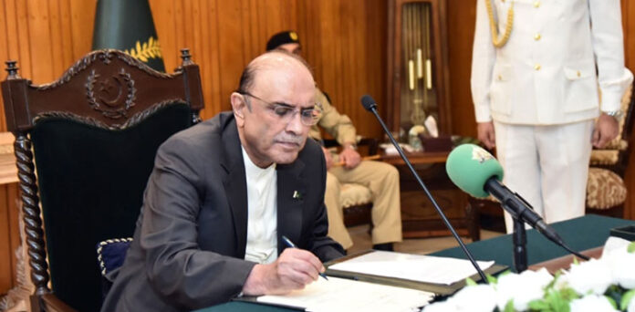 President Asif Ali Zardari fixes Islamabad High Court judges seniority