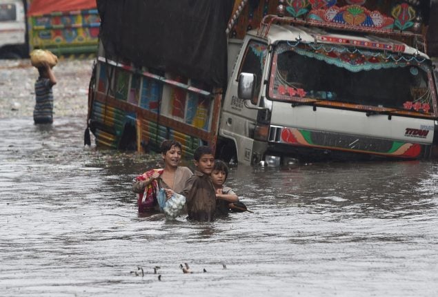 Heavy monsoon rains submerge Rawalpindi and Islamabad; Rescue Operations Underway