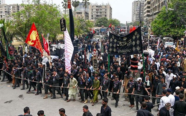 Youm-e-Ashura is being observed peacefully across the country under strict security