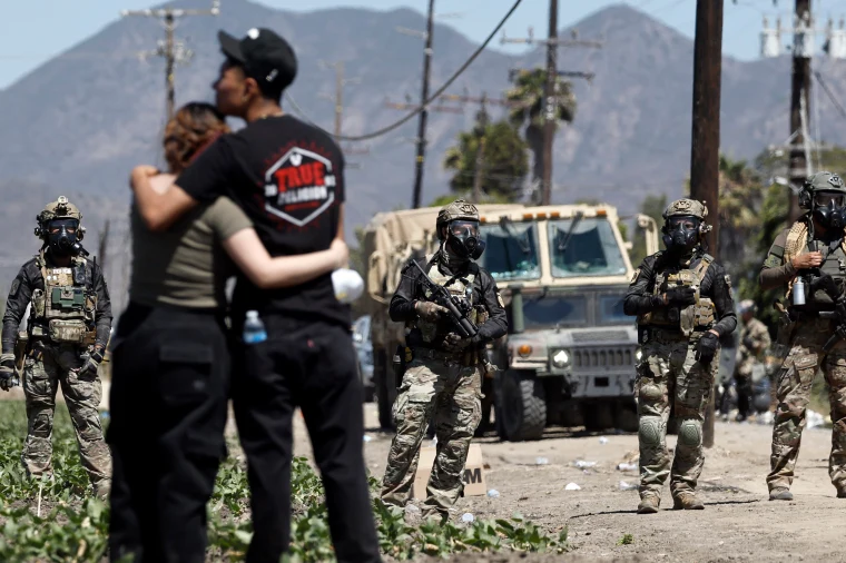 Chaos in California: 1 Dead, Hundreds Detained in Controversial Farm Crackdown
