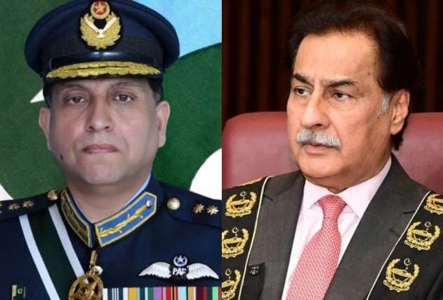 Air Chief Sidhu hails parliament for backing armed forces