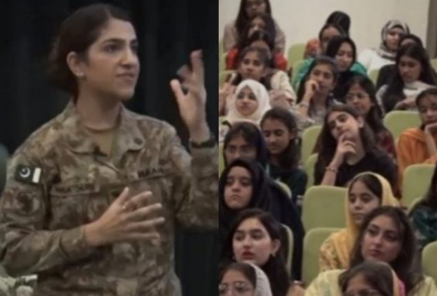 Captain Iman highlights Pakistan Army’s strict internal discipline in a viral video