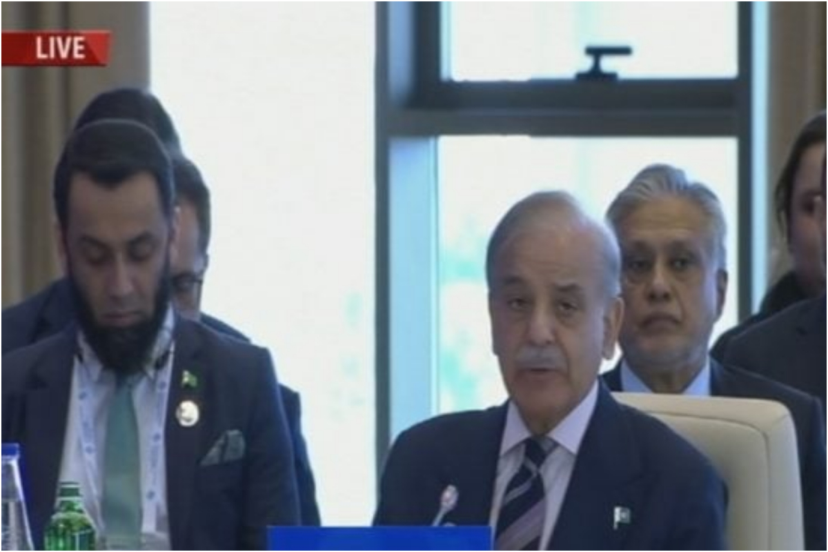 PM Shehbaz Sharif highlights climate threats, Israeli and Indian aggression at 16th ECO Summit