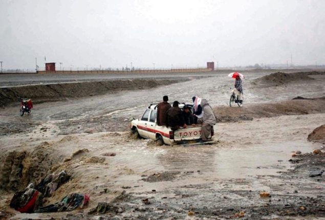 Heavy rainfall claims three lives in Balochistan