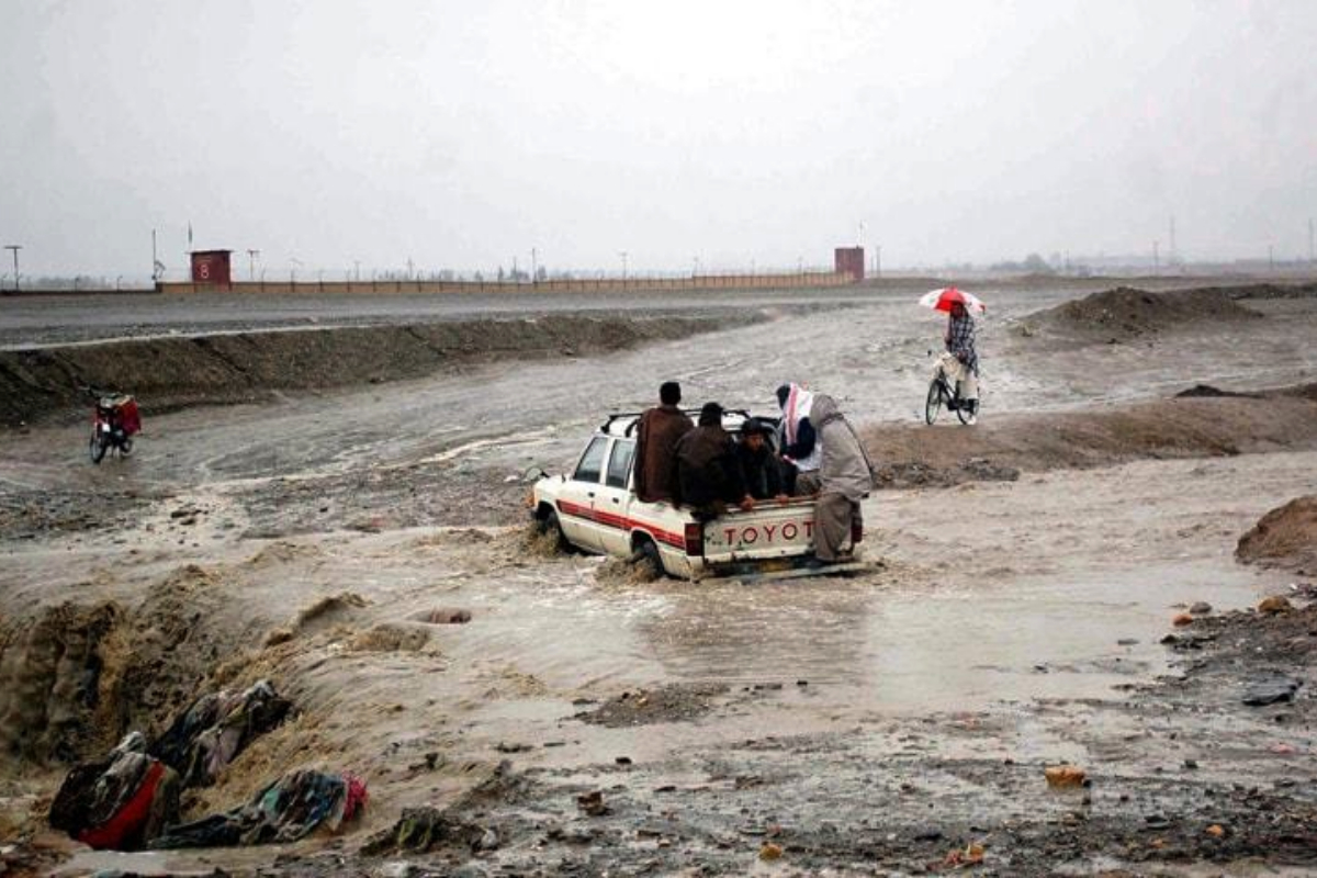 Heavy rainfall