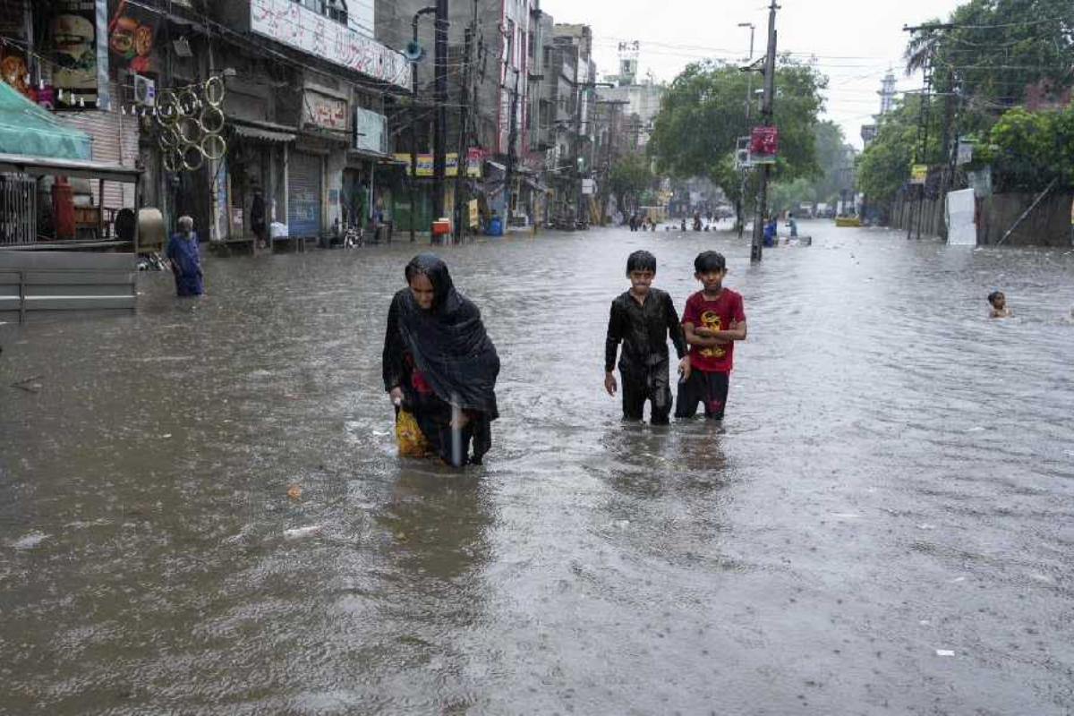 Heavy rain