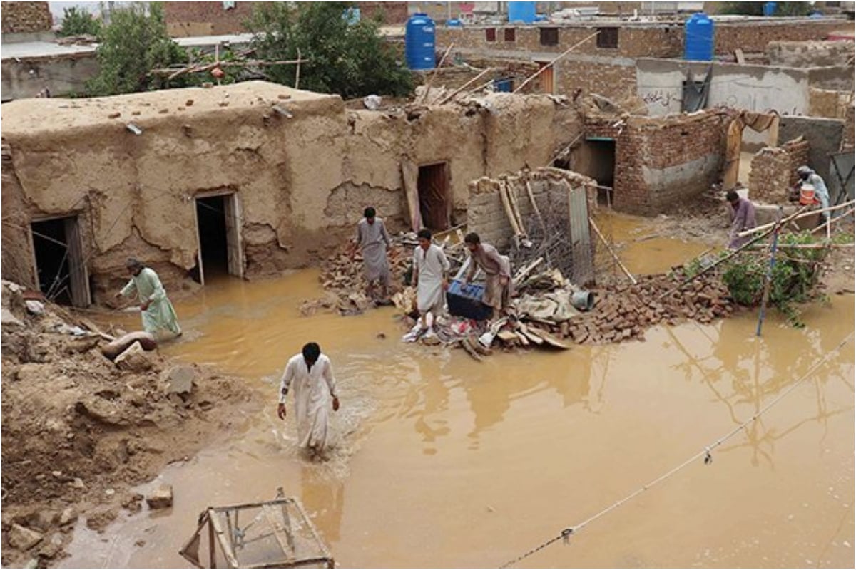 Monsoon rains