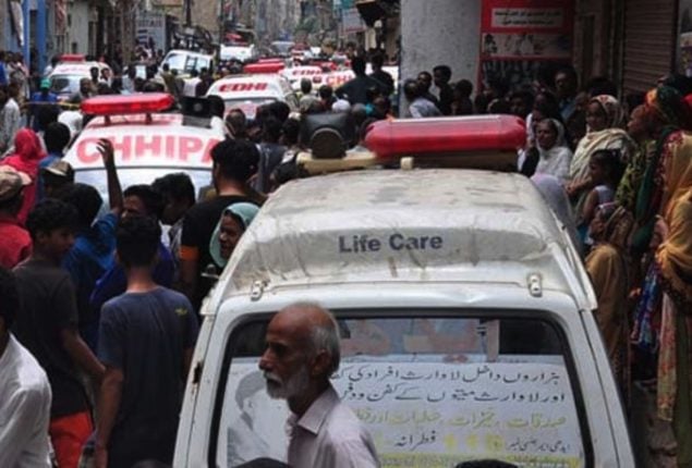 Two women die as roof collapses in Karachi’s Lyari Town
