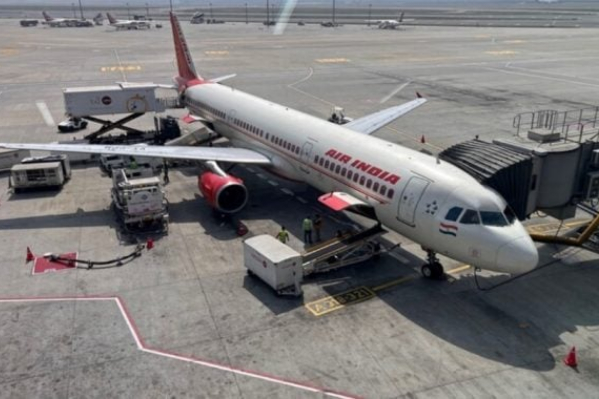 Air India flight from Hong Kong catches fire upon landing in Delhi airport, emergency alert