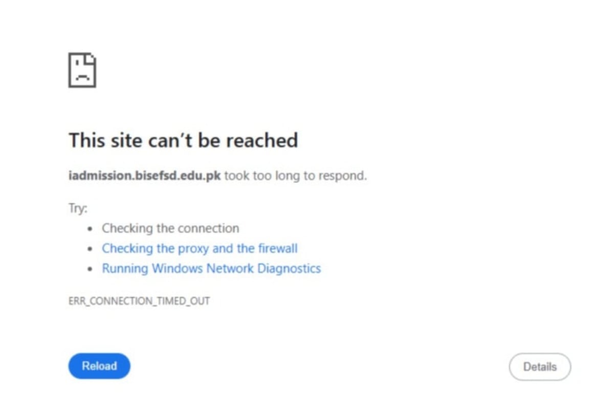 Punjab board websites crash as Students Rush to check Matric Results 2025