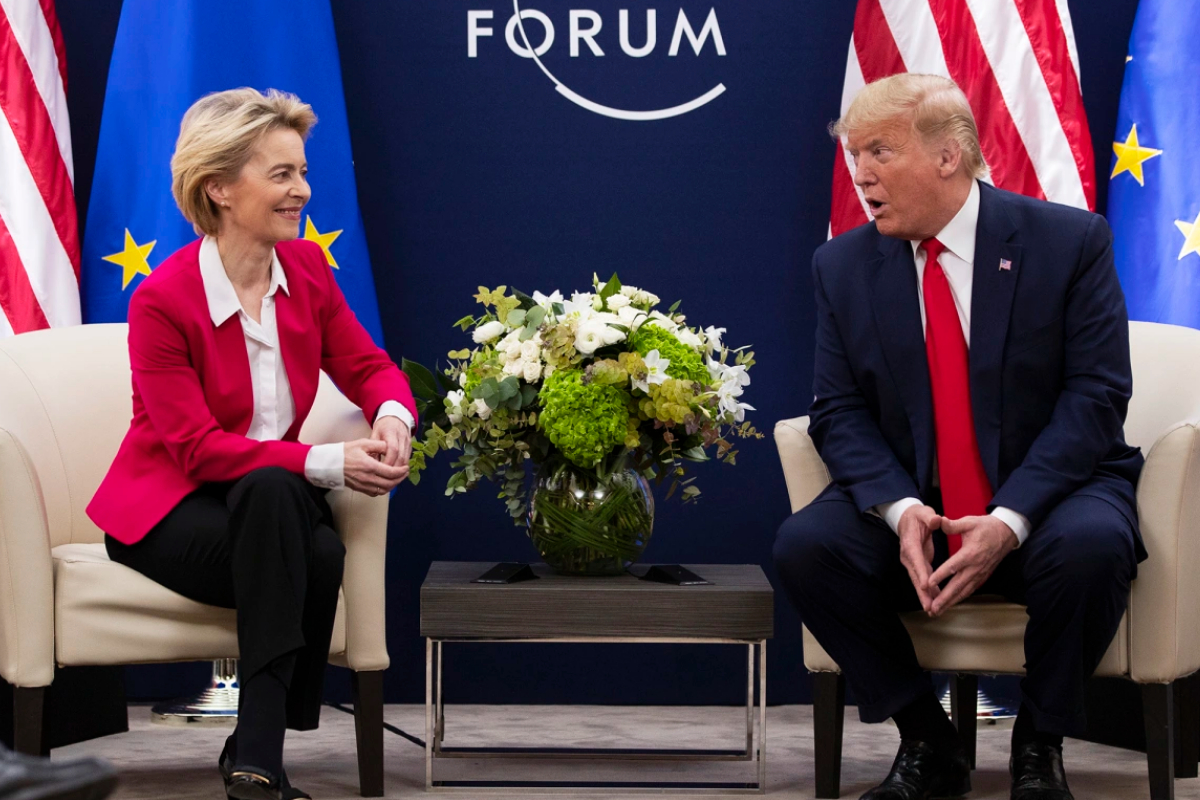 Trump claims he is unaware of Gaza Situation, Meeting with EU President