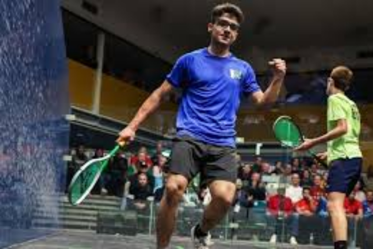 Pakistani Squash tar Hamza Khan's big win