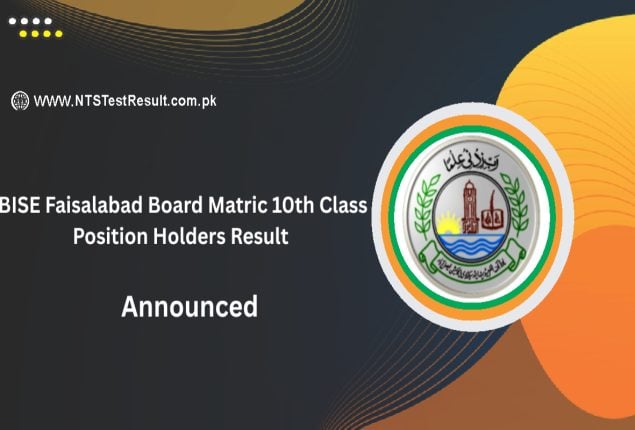 BISE Faisalabad 10th Class 2025 Results – Toppers List Announced