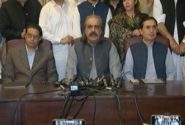 No constitutional way to bring down PTI’s KP govt, says CM Gandapur